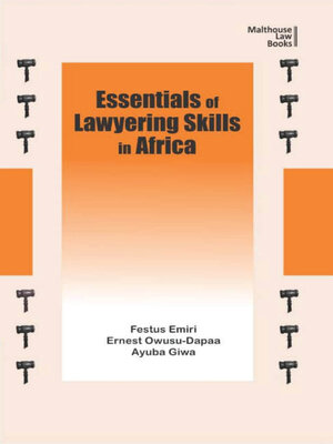 cover image of Essentials of Lawyering Skills in Africa
